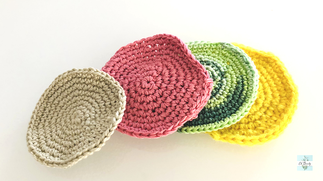 Crochet Makeup Remover Pads - C6 Beauty